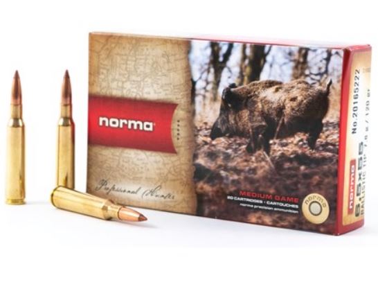 Büchsenpatrone NORMA 6,5x55 Nosler BST Büchsenpatrone NORMA 6,5x55 Nosler BST