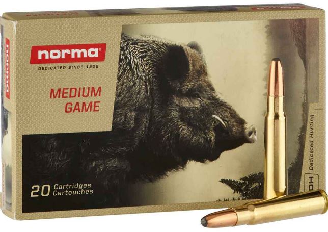 Büchsenpatrone NORMA 8x57 JS Büchsenpatrone NORMA 8x57 JS