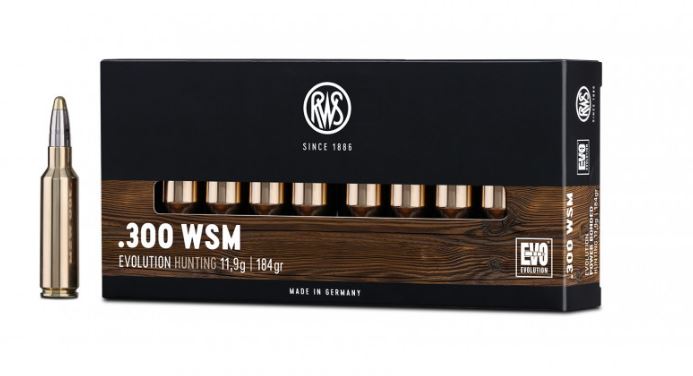 Büchsenpatrone RWS .300 WSM Büchsenpatrone RWS .300 WSM