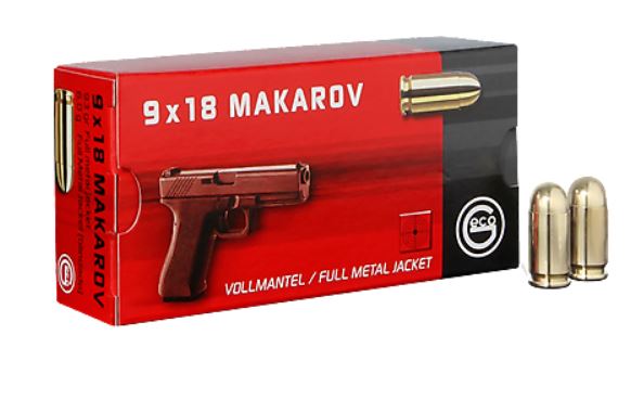 Pistolenpatrone GECO 9mm Makarov Pistolenpatrone GECO 9mm Makarov