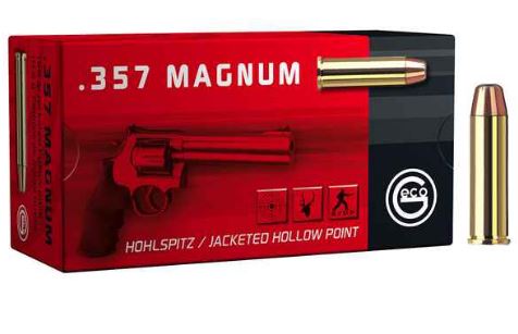Revolverpatrone GECO .357 Mag. JHP Revolverpatrone GECO .357 Mag. JHP