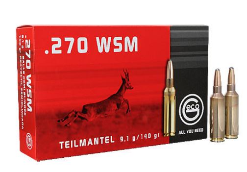 Büchsenpatrone GECO .270 WSM Büchsenpatrone GECO .270 WSM