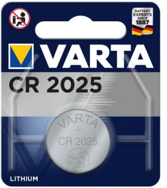 Batterie VARTA Knopfzelle CR2025